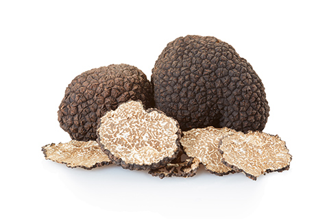 Truffes coupes