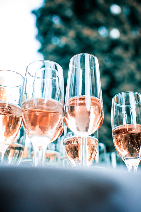 Champagne rosé