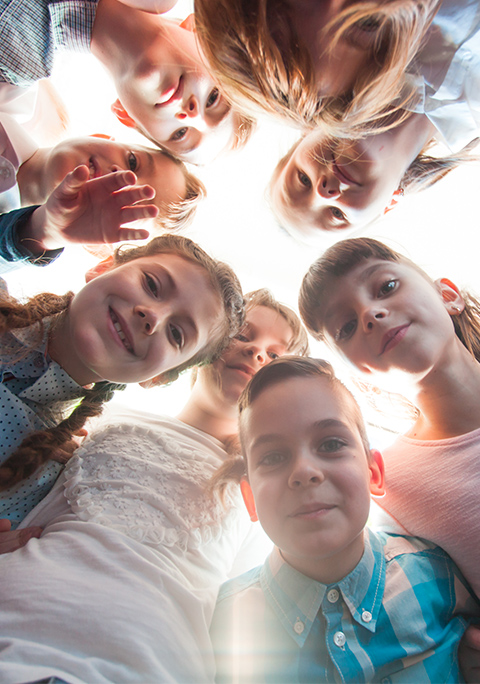 Enfants colonie de vancance