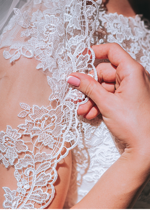 Dentelle robe