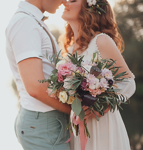 Mariage jeune couple